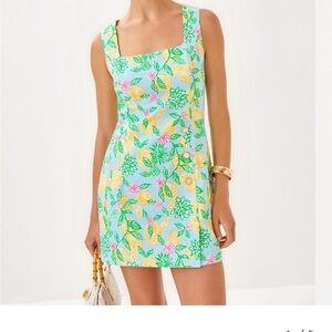 Lilly Pulitzer kalinara skirted romper make lemonade